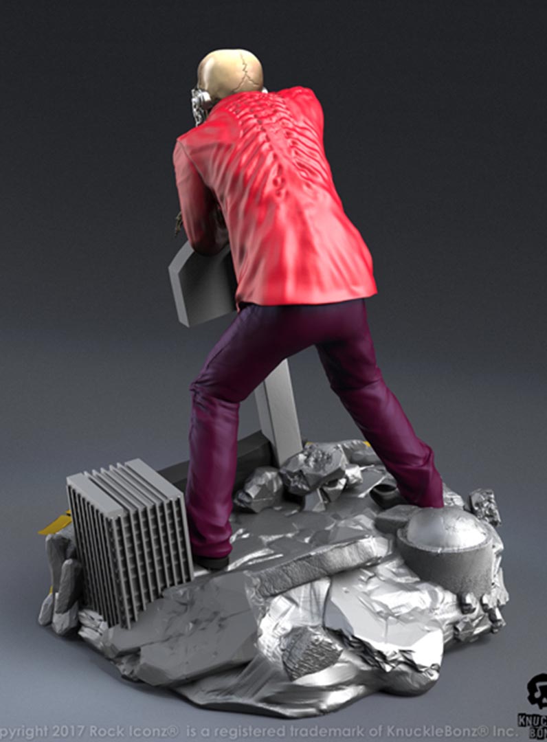 Megadeth ‘Peace Sells’ Vic Rattlehead KnuckleBonz Statue